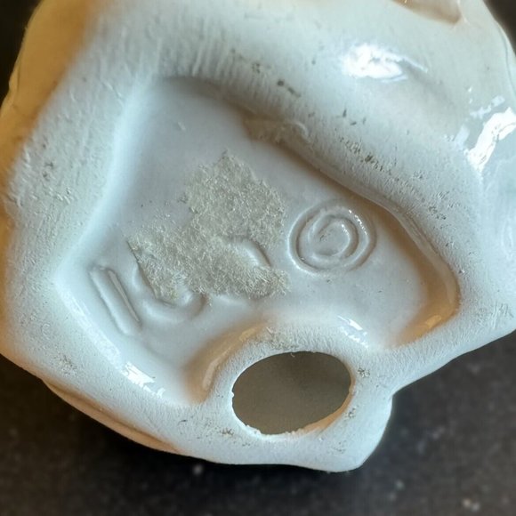 Vintage White OCI Omnibus Angels with Instruments Christmas Set of 2 Lovely! - Picture 11 of 14